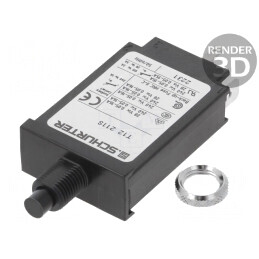Întrerupător de supracurent 8,5A MCB | Electronic-mag.ro | Componente Electronice