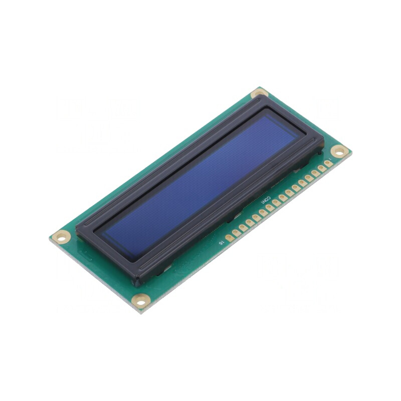 Afișaj OLED Alfanumeric 16x1 Galben 80x36x6.4mm | Electronic-mag.ro | Componente Electronice