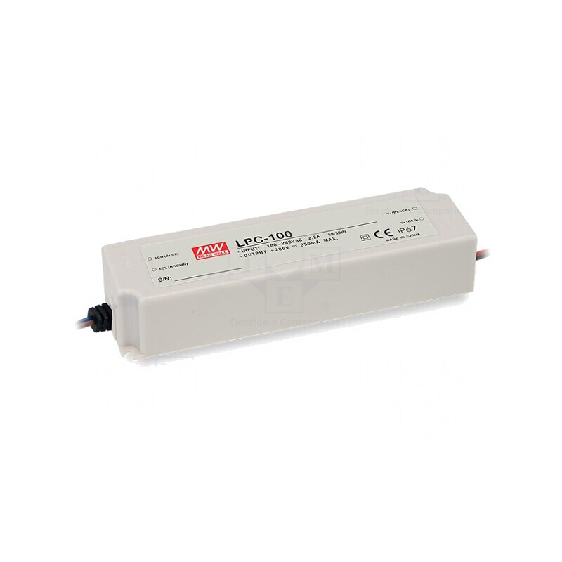 Alimentator LED 100W 700mA 90-264VAC | Electronic-mag.ro | Componente Electronice