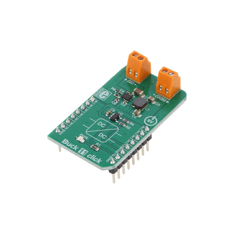 Adaptor DC/DC I2C BUCK 11 CLICK - Placă Prototip 5V | Electronic-mag.ro | Componente Electronice Adaptor DC/DC I2C BUCK 11 CLICK - Placă Prototip 5V | Electronic-mag.ro | Componente Electronice
