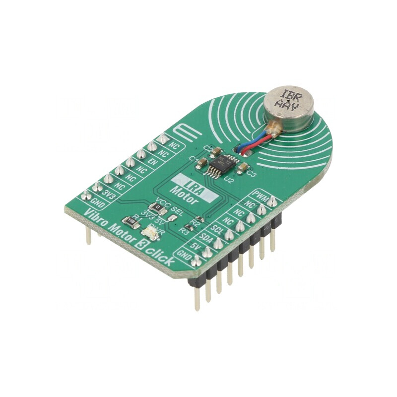 Controler Motor Vibrator I2C/PWM 3.3V/5V - Vibro Motor 3 Click | Electronic-mag.ro | Componente Electronice
