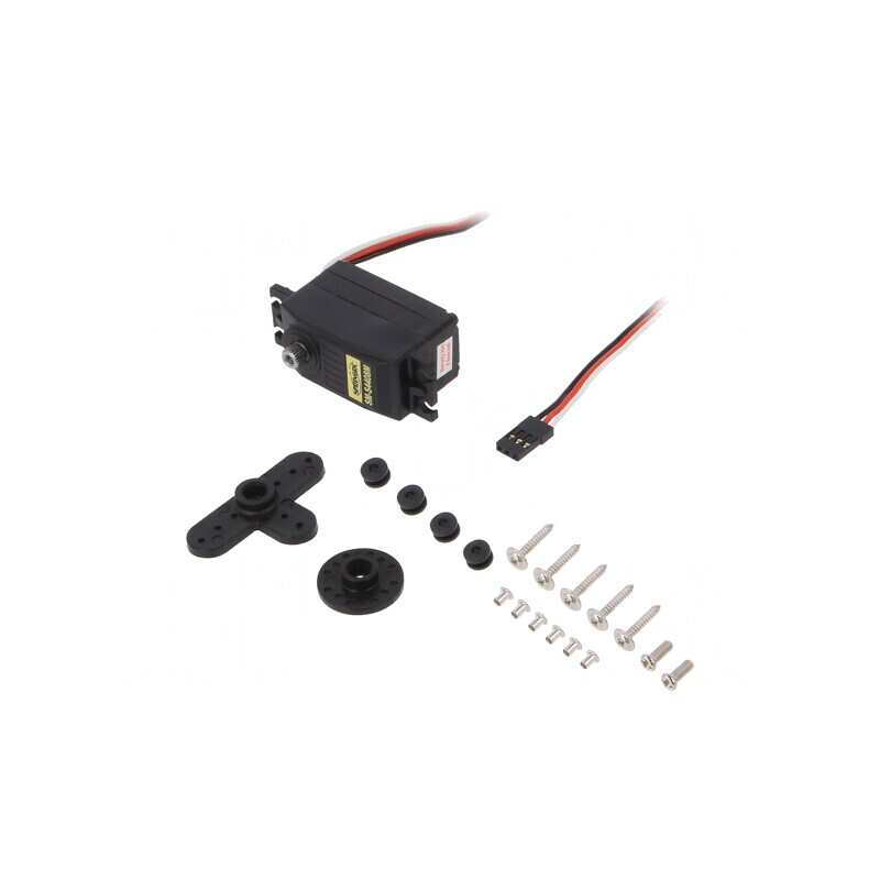 Servomecanism Digital Metalic 120° 4,8-6VDC | Electronic-mag.ro | Componente Electronice