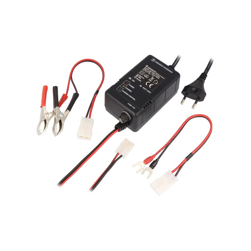 Încărcător pentru baterii reîncărcabile plumb-acid 1A 7-20Ah | Electronic-mag.ro | Componente Electronice