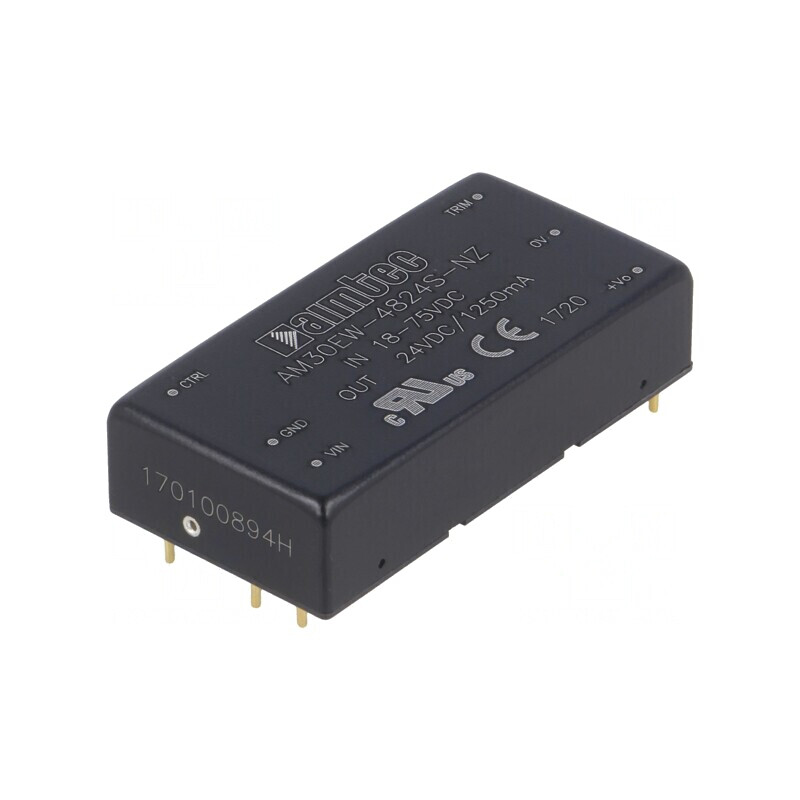 Convertor DC/DC 30W 18-75V la 24V 1.25A | Electronic-mag.ro | Componente Electronice