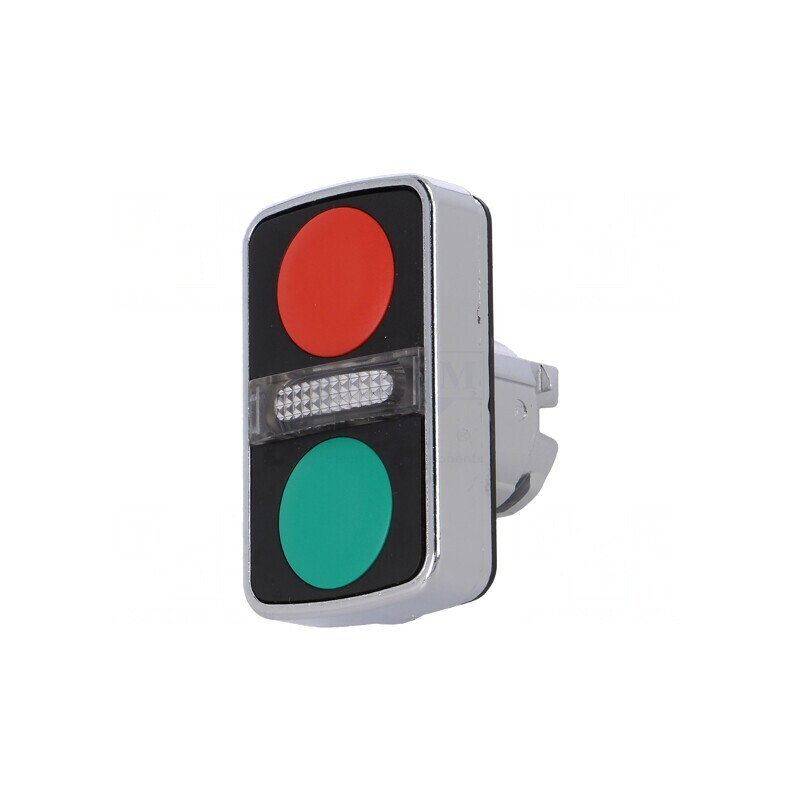 Comutator dublu 22mm roșu/verde IP66 | Electronic-mag.ro | Componente Electronice