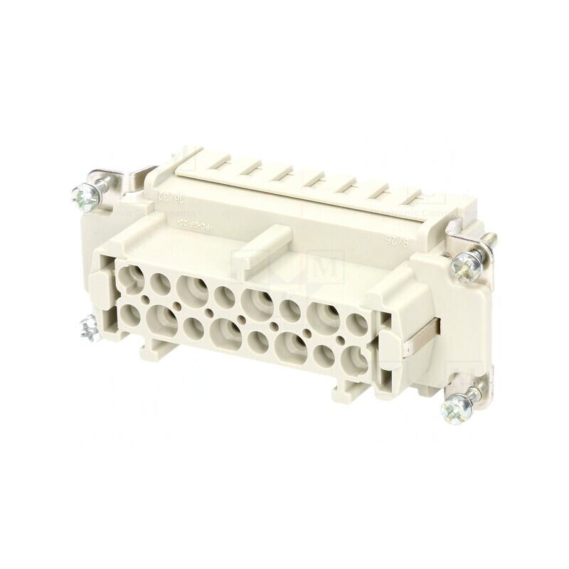 HDC Inserturi de Contact Mamă Han® HMC 16 PIN 16 PE | Electronic-mag.ro | Componente Electronice