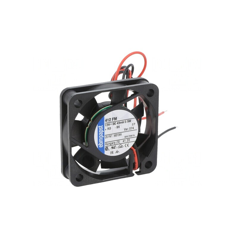Ventilator DC Axial 12V 40x40x10mm 17dBA | Electronic-mag.ro | Componente Electronice