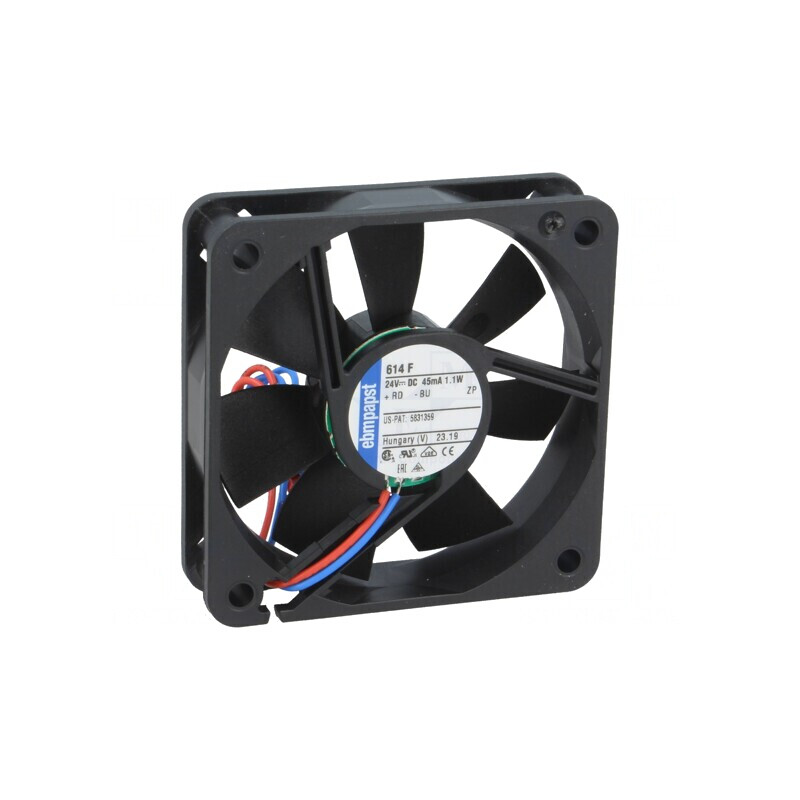Ventilator axial 24V 60x60x15mm 29m3/h 27dBA | Electronic-mag.ro | Componente Electronice