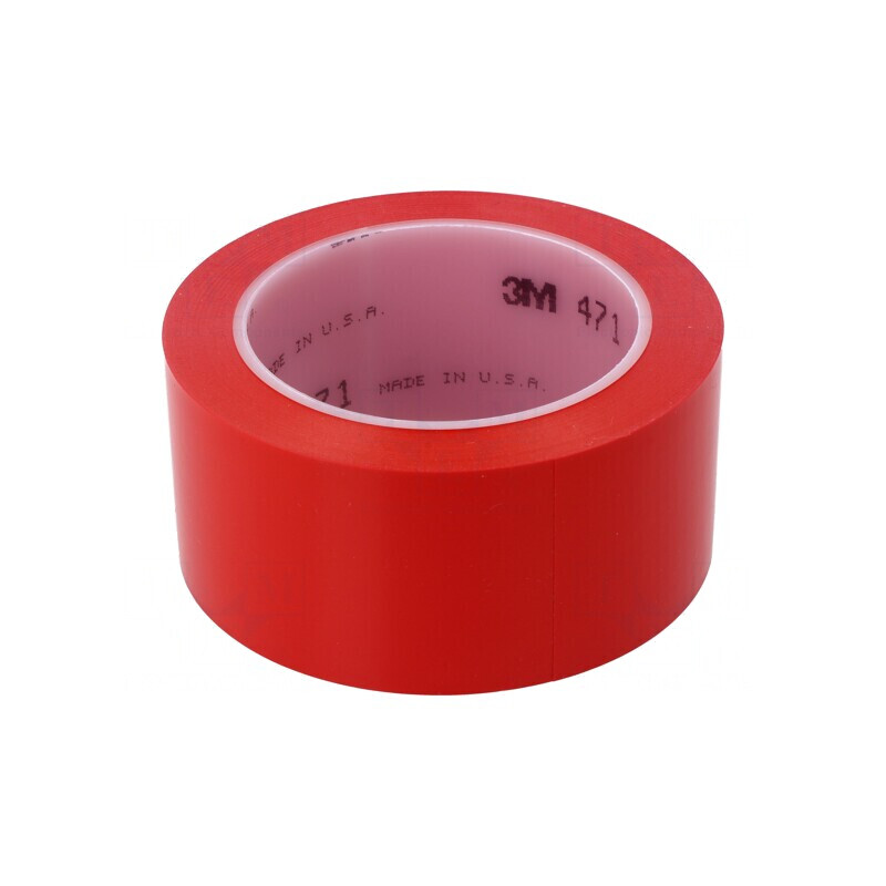 Bandă de marcare roșie 33m x 50mm | Electronic-mag.ro | Componente Electronice