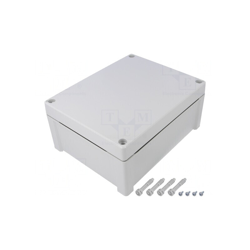 Carcasă Universală Gri IP65 TEMPO 191x240x107mm | Electronic-mag.ro | Componente Electronice