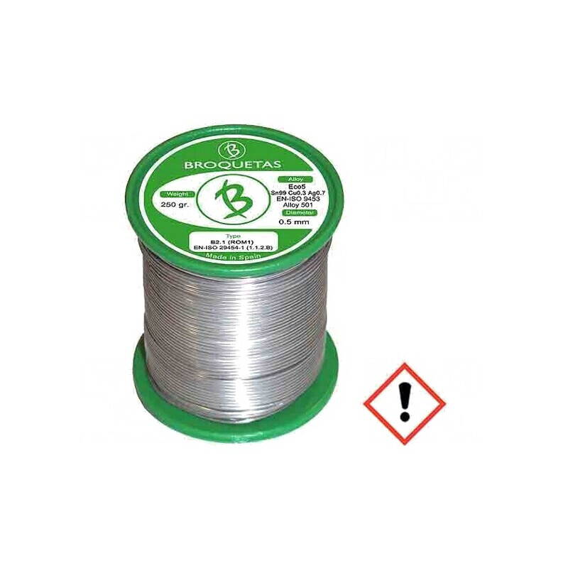 Sârmă de Lipit fără Plumb 0,5mm 0,25kg | Electronic-mag.ro | Componente Electronice
