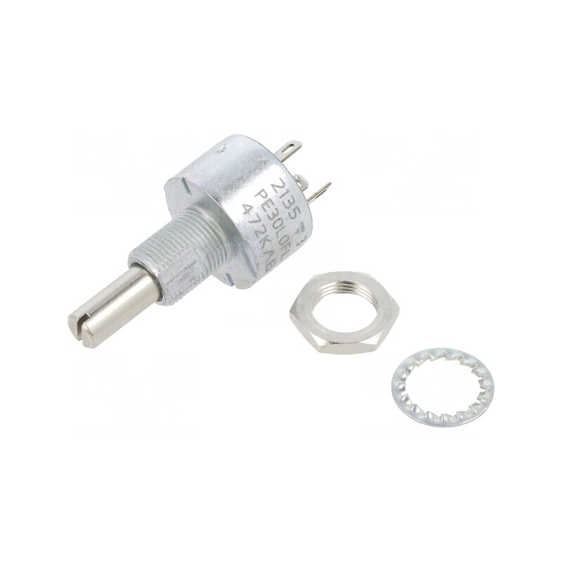 Potentiometru Axial 4.7kΩ 3W Linear | Electronic-mag.ro | Componente Electronice