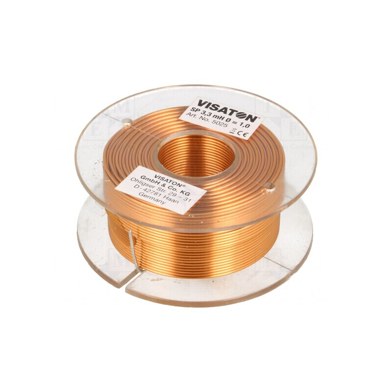 Bobină Inductor cu Aer 3,3mH 1,1Ω 71mm | Electronic-mag.ro | Componente Electronice