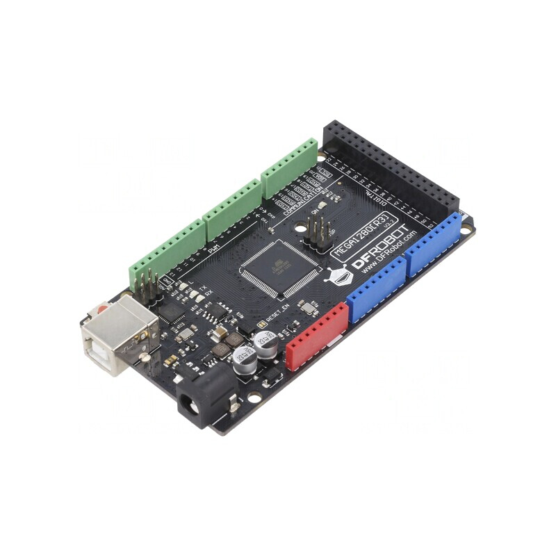 Controler Arduino ATmega1280 7-12VDC PWM 15 Int Analogice 16 | Electronic-mag.ro | Componente Electronice