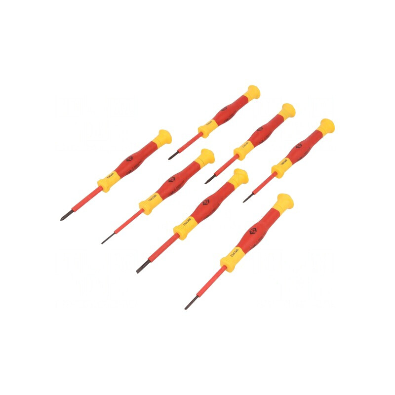 Kit Șurubelnițe Izolate de Precizie 1kVAC Phillips și Plată | Electronic-mag.ro | Componente Electronice