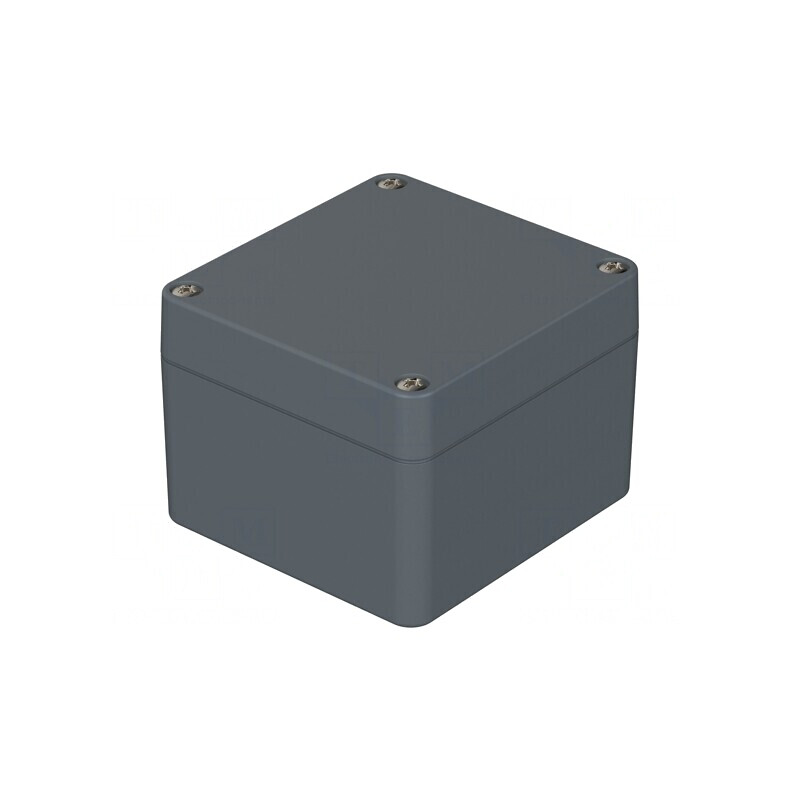 Carcasă Universală Poliamidă Gri IP65 75x80x57mm | Electronic-mag.ro | Componente Electronice