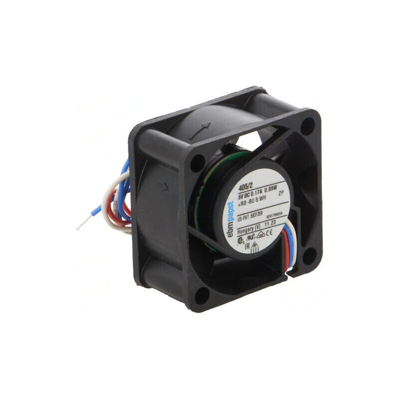 Ventilator axial DC 5V 40x40x10mm 8m3/h 22.1dBA | Electronic-mag.ro | Componente Electronice