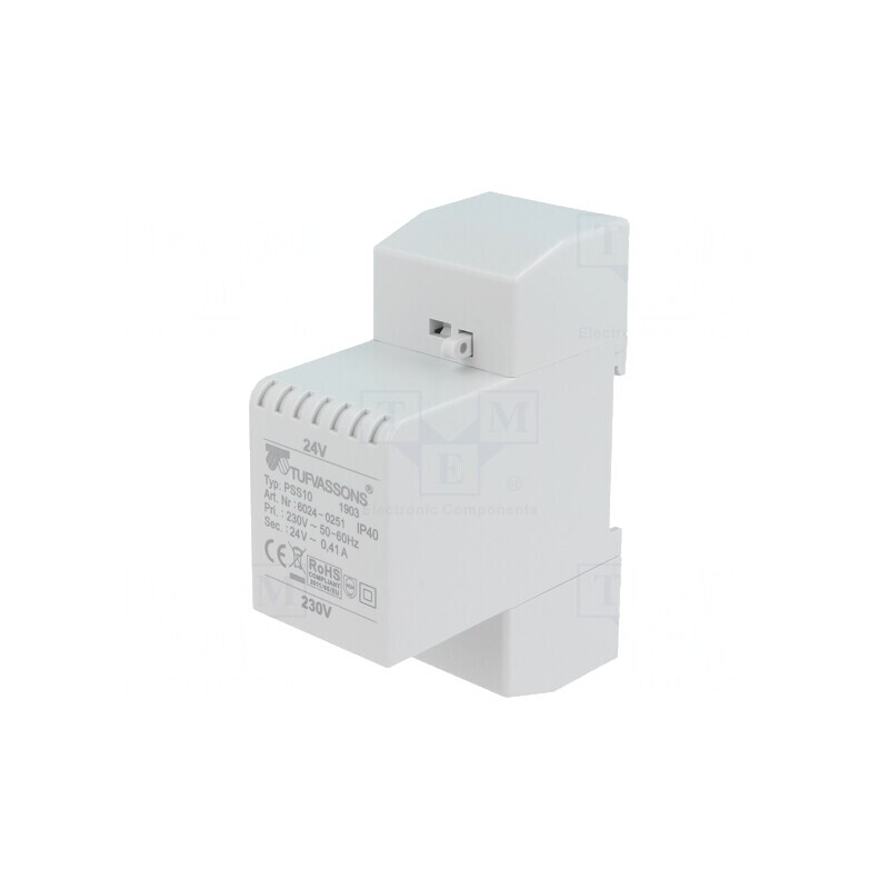 Transformator de Alimentare 10VA 230V AC la 24V cu Cleme | Electronic-mag.ro | Componente Electronice