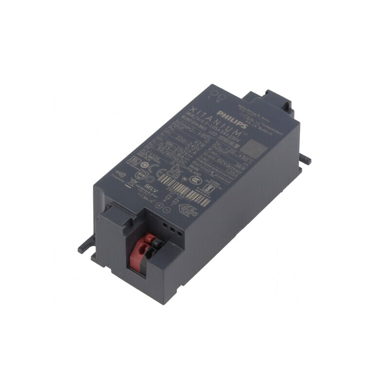 Alimentator LED 36W 24-54VDC 300-1050mA IP20 | Electronic-mag.ro | Componente Electronice