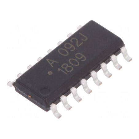 Optocuplor SMD 4 Canale Amplificator Izolat 2,5kV SO16-W | Electronic-mag.ro | Componente Electronice