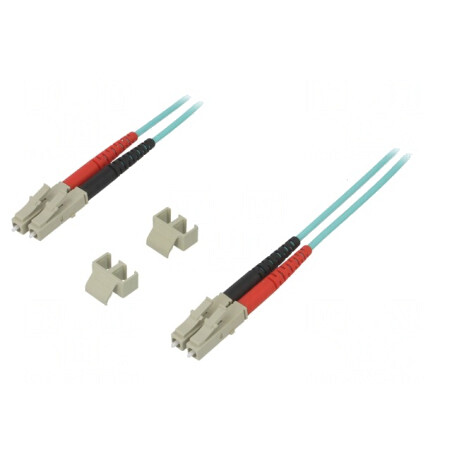 Patch Cord Fibră OM3 LC/UPC 2m LSZH | Electronic-mag.ro | Componente Electronice