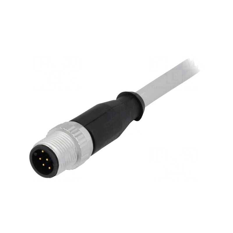 Mufă M12 8 pini tată DeviceNet/CANopen 5m dreaptă | Electronic-mag.ro | Componente Electronice
