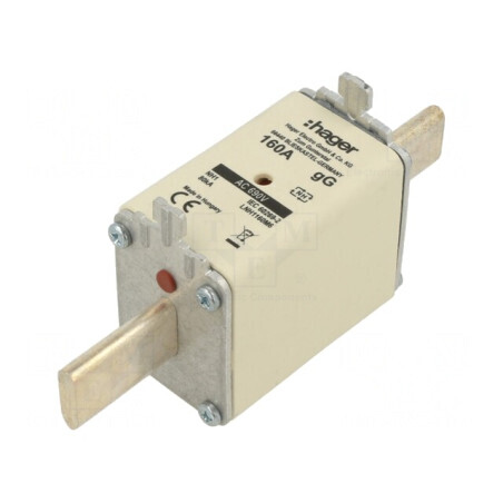 Siguranță Industrială gG 160A 690VAC NH1 | Electronic-mag.ro | Componente Electronice