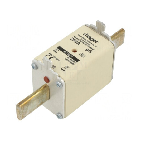 Siguranță Industrială gG 200A 690VAC NH1 | Electronic-mag.ro | Componente Electronice