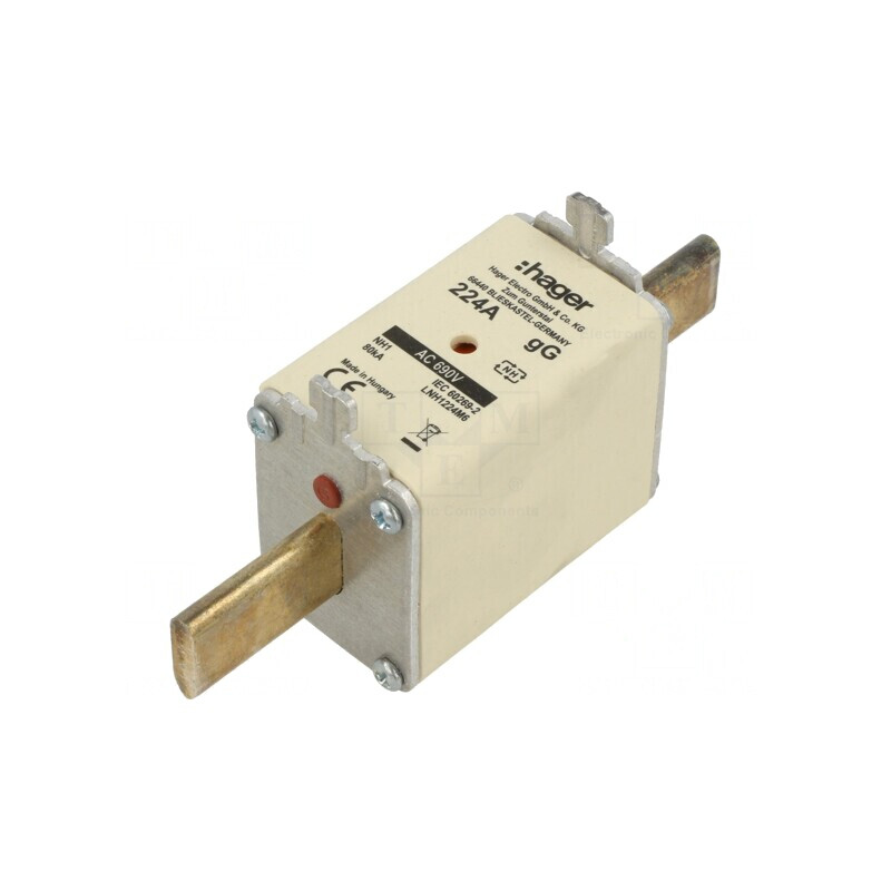 Siguranță industrială NH1 224A 690VAC | Electronic-mag.ro | Componente Electronice