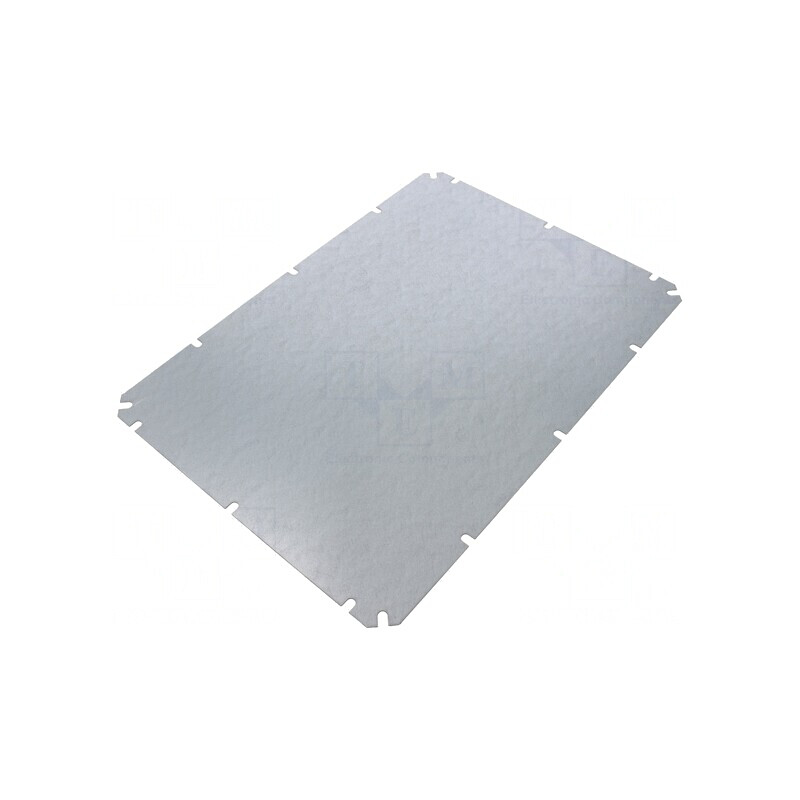 Placă de montare oțel zincat 1,5mm | Electronic-mag.ro | Componente Electronice