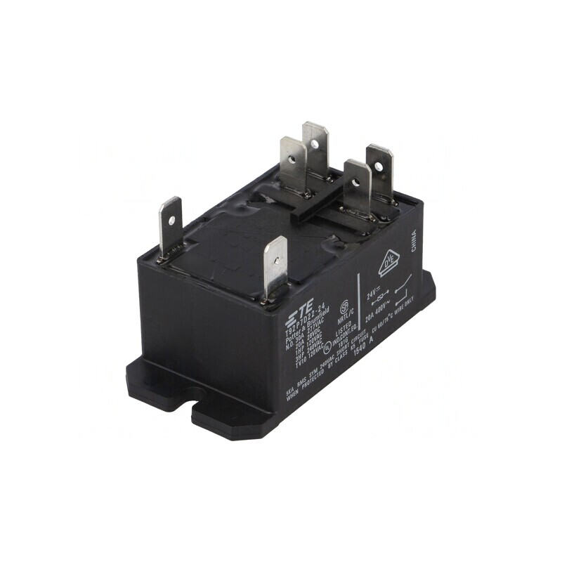 Releu Electromagnetic DPST-NO 24VDC 30A T92 | Electronic-mag.ro | Componente Electronice