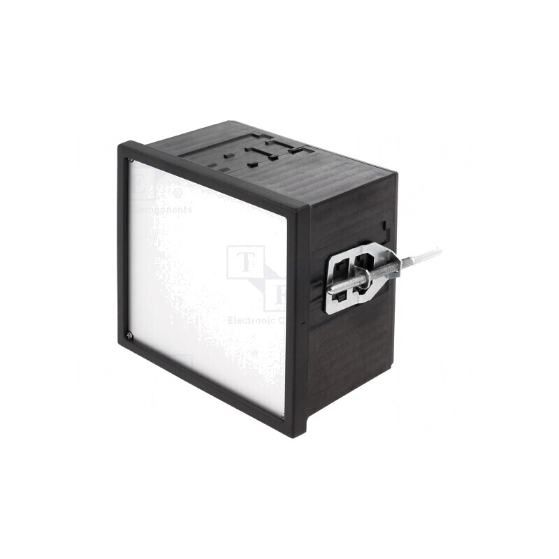 Carcasă neagră 96x96x63mm Uninorm | Electronic-mag.ro | Componente Electronice