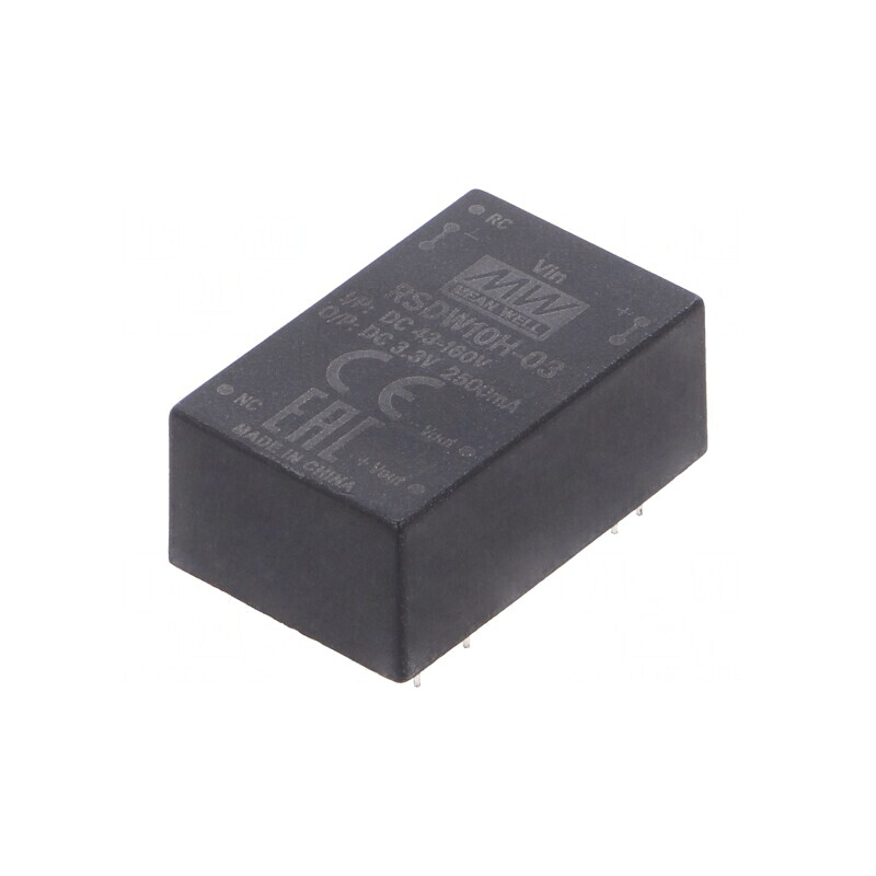 Convertor DC/DC 10W 43-160V la 3.3V 2500mA | Electronic-mag.ro | Componente Electronice