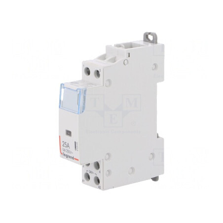 Contactor 2-polar NO 24VAC 25A | Electronic-mag.ro | Componente Electronice