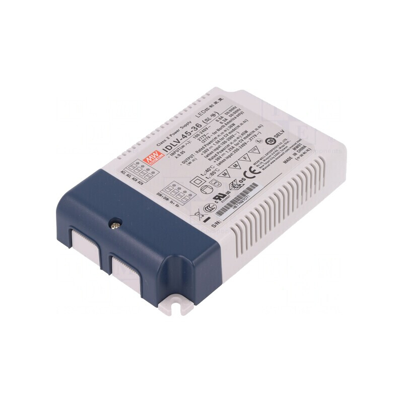 Alimentator LED 45W 36V IP20 | Electronic-mag.ro | Componente Electronice