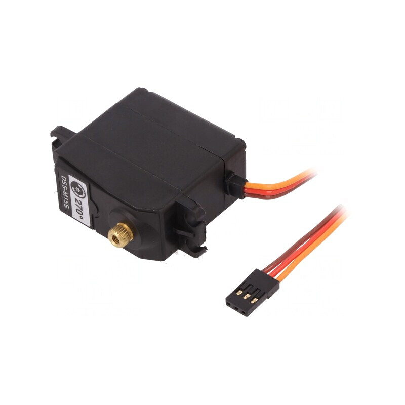 Servomecanism Metalic Analogic 270° 4.8-7.2V | Electronic-mag.ro | Componente Electronice