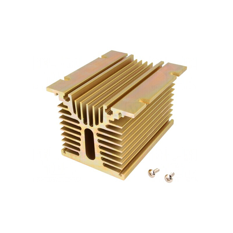 Radiator Aluminiu Extrudat Auriu 120x100x81mm | Electronic-mag.ro | Componente Electronice Radiator Aluminiu Extrudat Auriu 120x100x81mm | Electronic-mag.ro | Componente Electronice