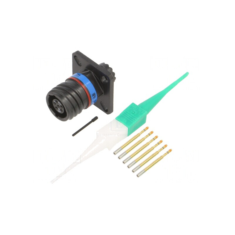 Conector militar 9 MIL-DTL-38999 Serie III soclu | Electronic-mag.ro | Componente Electronice
