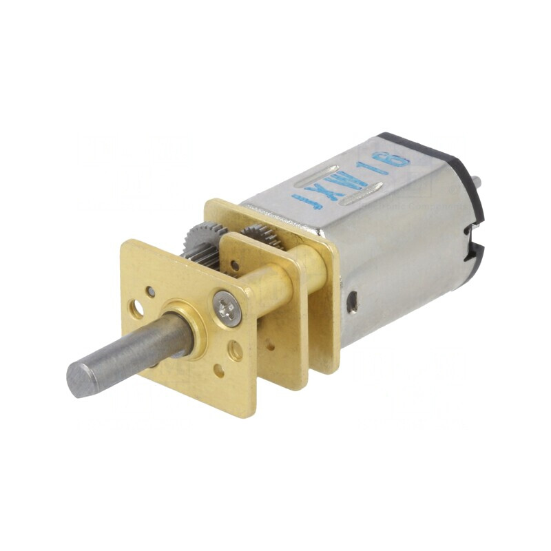 Motor DC cu Transmisie 6V 1400rpm 15:1 Micro Metal | Electronic-mag.ro | Componente Electronice