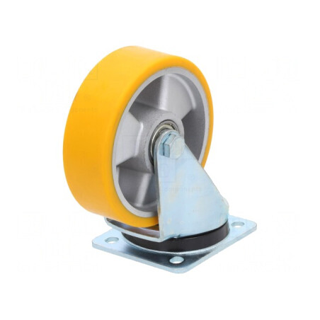 Roată de transport 125mm 300kg | Electronic-mag.ro | Componente Electronice
