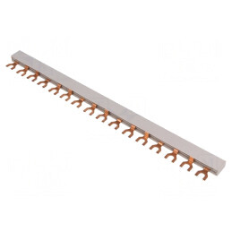Bară Colectoare 10mm2 3 Poli 240V 415V 4kV 16 Module EVG | Electronic-mag.ro | Componente Electronice