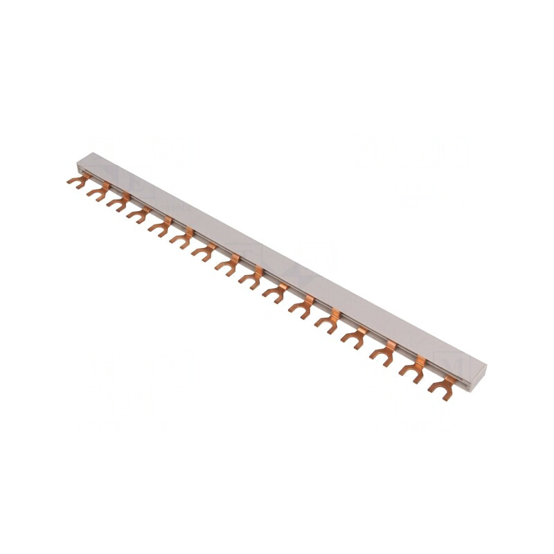 Bară Colectoare 10mm2 3 Poli 240V 415V 4kV 16 Module EVG | Electronic-mag.ro | Componente Electronice