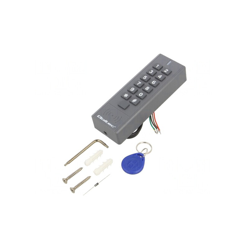 Încuietoare RFID cu cifru pentru perete 12V IP68 60mm | Electronic-mag.ro | Componente Electronice