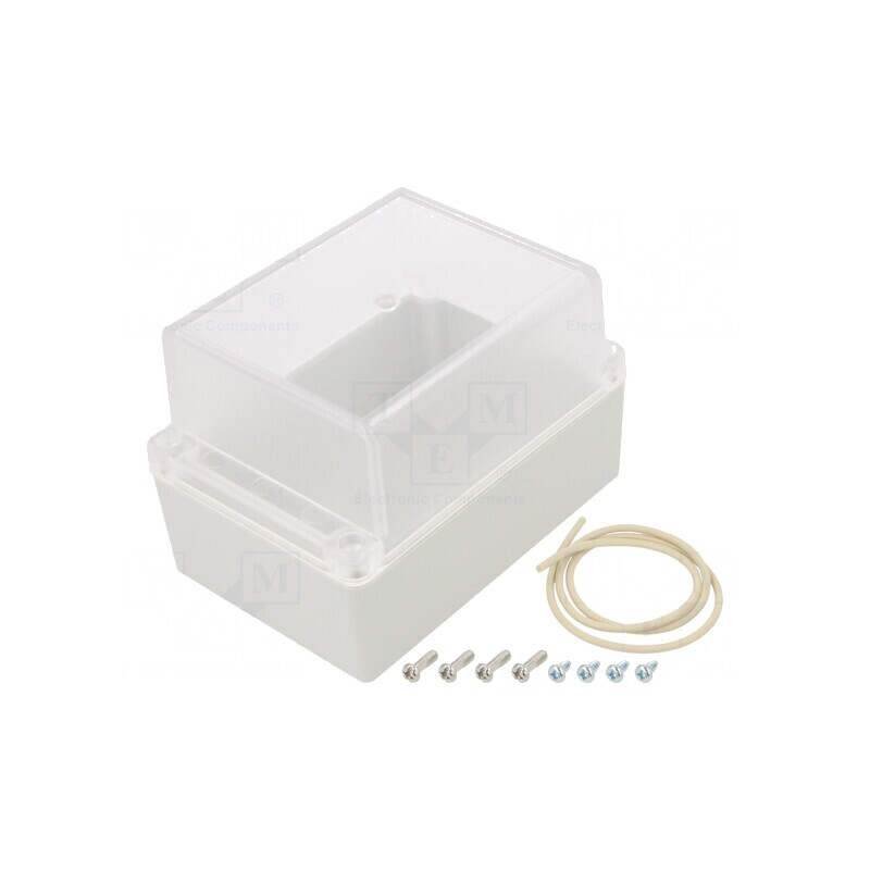 Carcasă Universală Policarbonat Ritec 85x125x85mm | Electronic-mag.ro | Componente Electronice