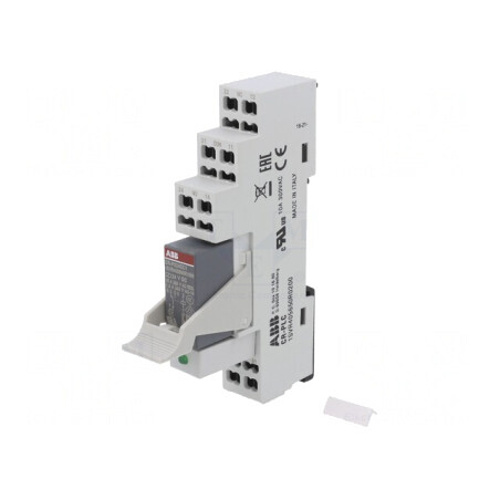 Releu Intermediar SPDT 24VDC pentru Șină DIN | Electronic-mag.ro | Componente Electronice