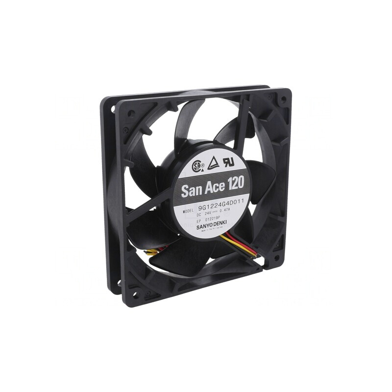 Ventilator axial 24V 120x120mm 220m3/h | Electronic-mag.ro | Componente Electronice