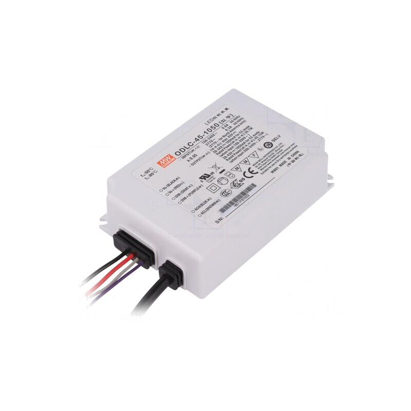 Alimentator LED 45W 26-43VDC 1050mA | Electronic-mag.ro | Componente Electronice