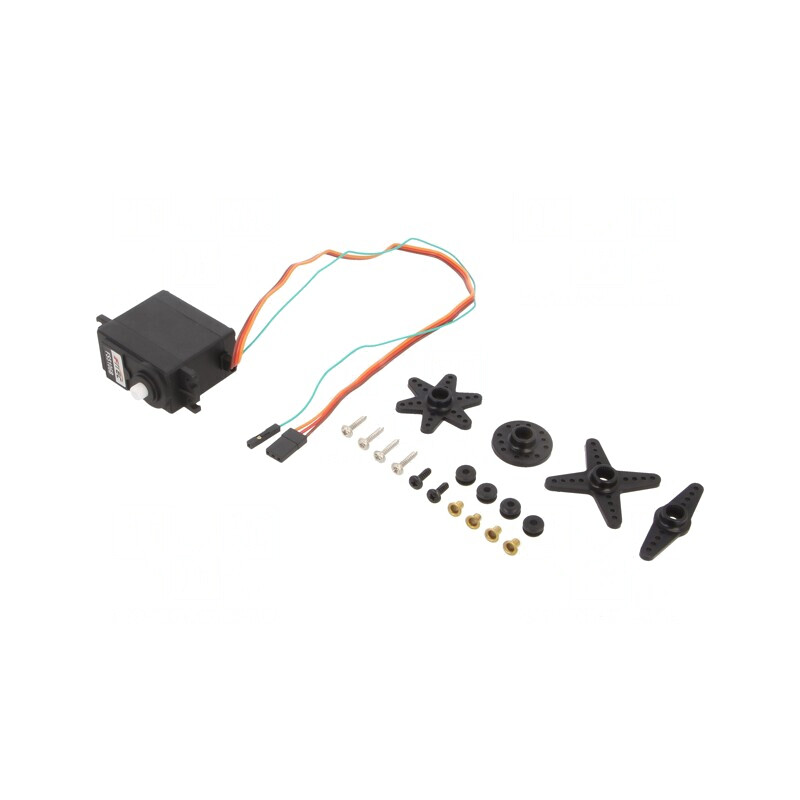 Servomotor Analogic Standard 180° Plastic 4.8-6VDC FEETECH FS5106B-FB | Electronic-mag.ro | Componente Electronice