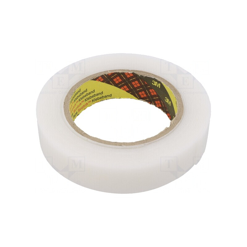 Bandă de etanșare acrilică 25mm x 5,5m 3M 4411N | Electronic-mag.ro | Componente Electronice
