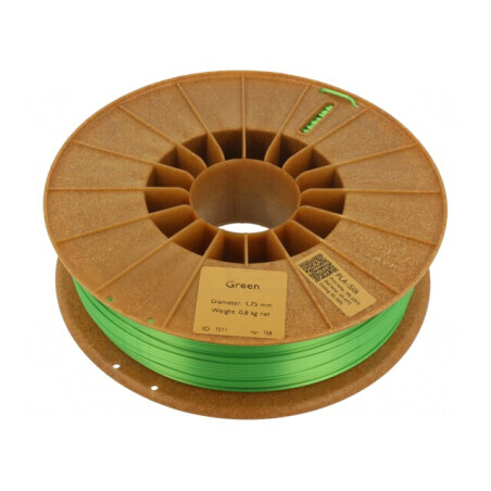 Filament PLA SILK Verde 1,75mm 800g | Electronic-mag.ro | Componente Electronice